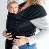 Hugabub organic Pocket wrap baby carrier - black
