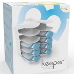 kiinde keeper breast milk organiser