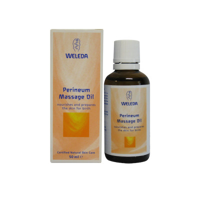 Weleda Perineal Massageöl – 50 Ml, Zur Vorbereitung Auf Die Geburt, Hautelasticisierend