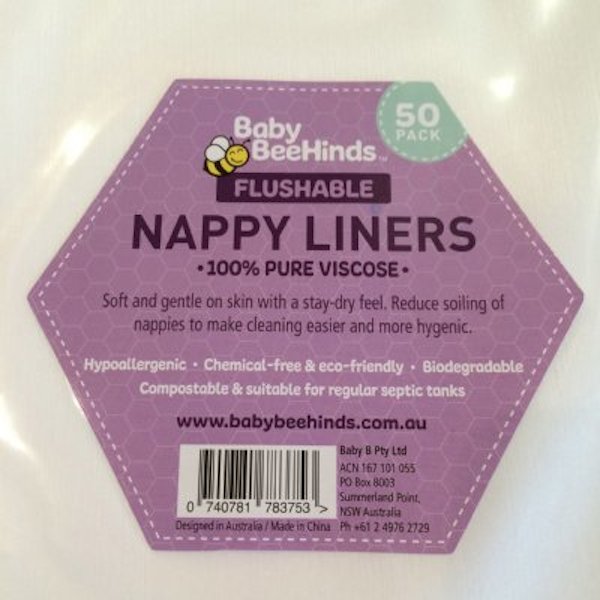 Baby Beehinds nappy liners