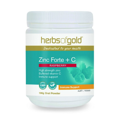 Herbs of Gold Zinc Forte + C