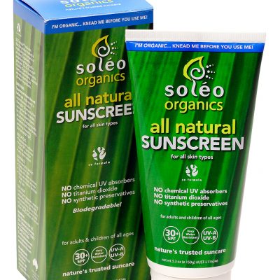 Soleo Organics All Natural Sunscreen