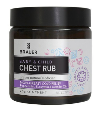 Brauer Natural Medicine Baby & Child Chest Rub