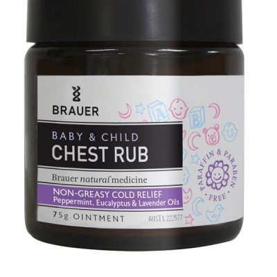 Brauer Natural Medicine Baby & Child Chest Rub