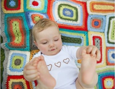 Weegoamigo Crochet Baby Blanket Rupert