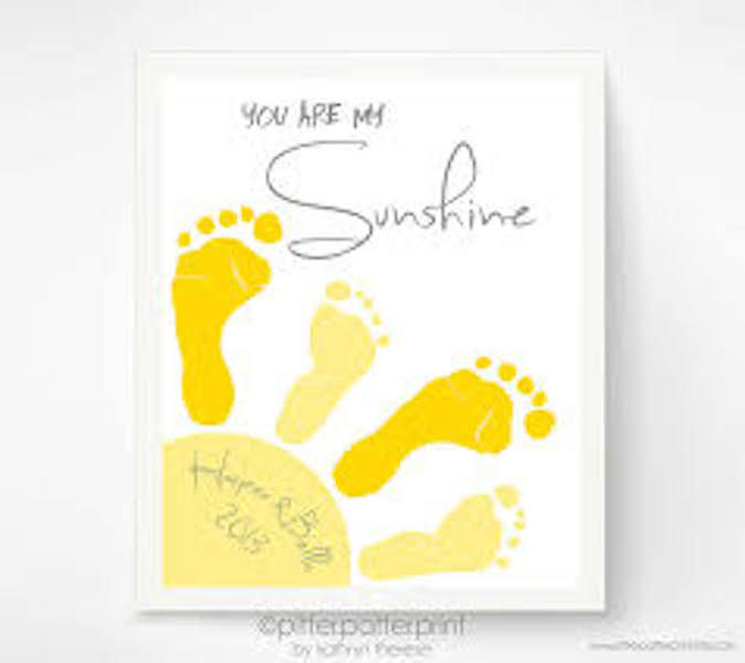 Creative Ideas For Baby Footprint Art Birth Partner