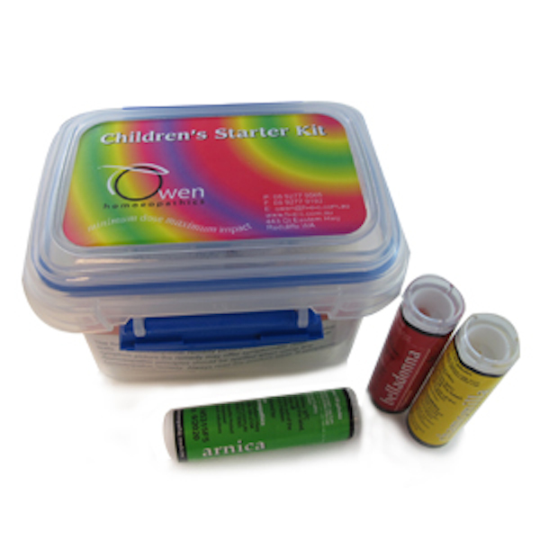 Homeopathic childrens starter kit