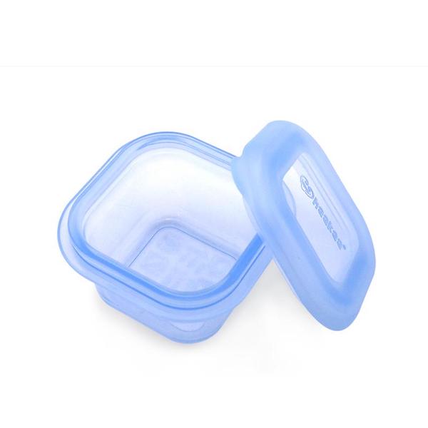 haakaa silicone breastmilk and food storage containers