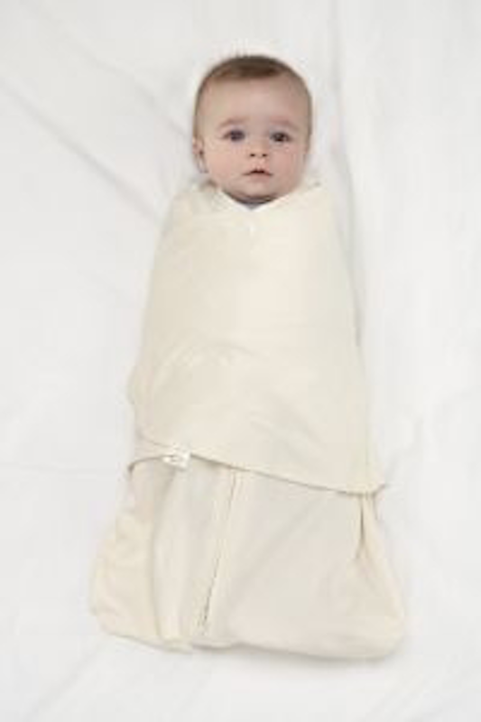 halo sleepsack swaddle newborn cream