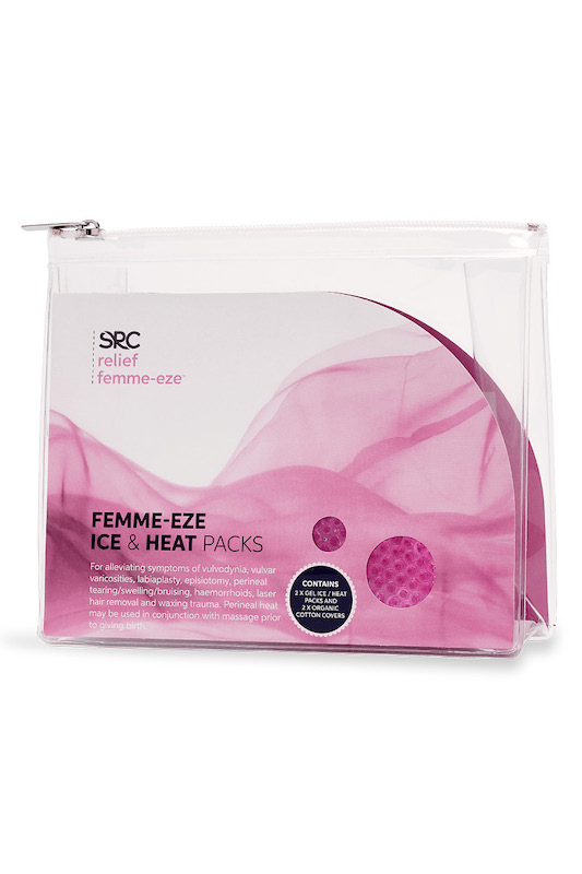 SRC Relief Femme-Eze Perineum Ice & Heat Packs - Birth Partner
